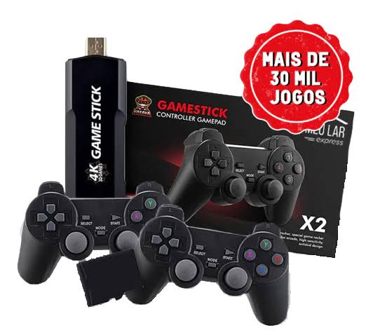 GAME STICK RETRO 4K 38 MIL JOGOS