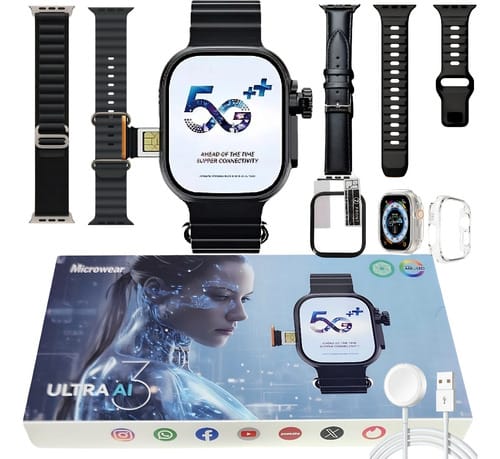 Relogio Smartwatch 5G com Câmera